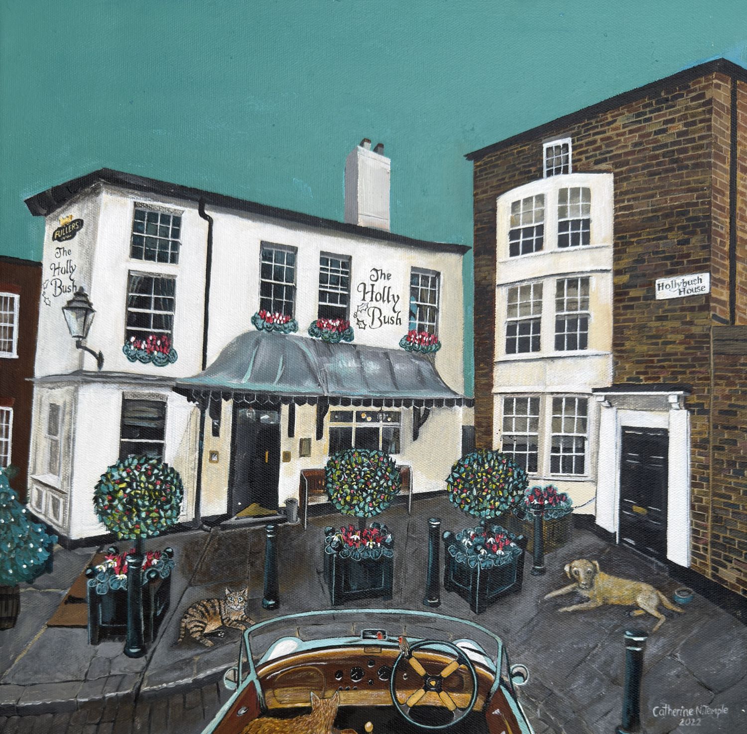 The Holly Bush, Hampstead by Catherine Temple