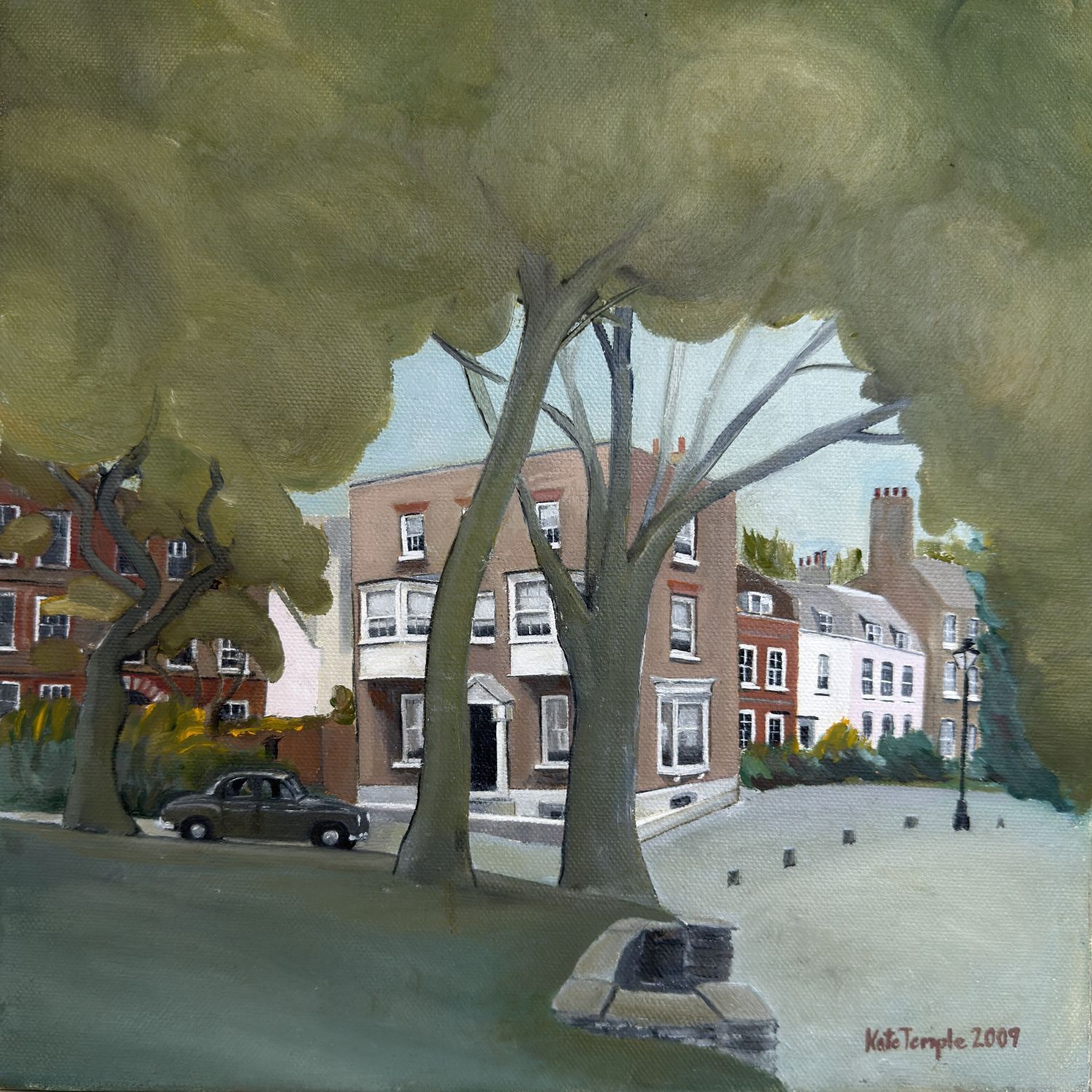 Pond Square, Highgate Village by Catherine Temple