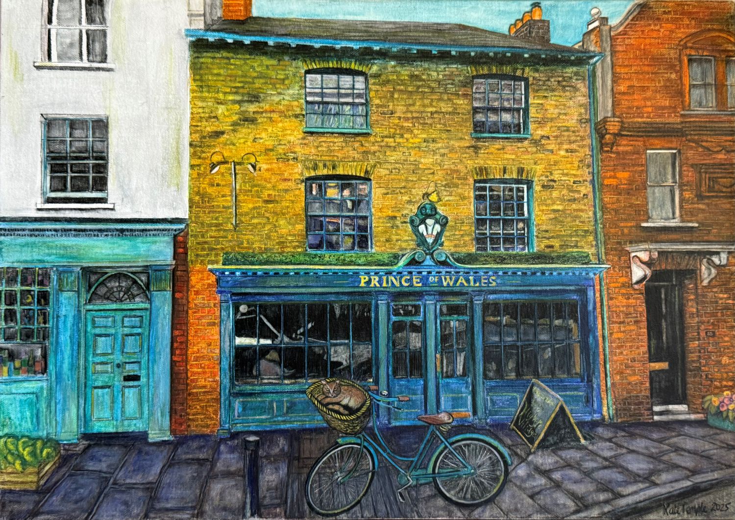 The Prince of Wales, Highgate Village by Catherine Temple