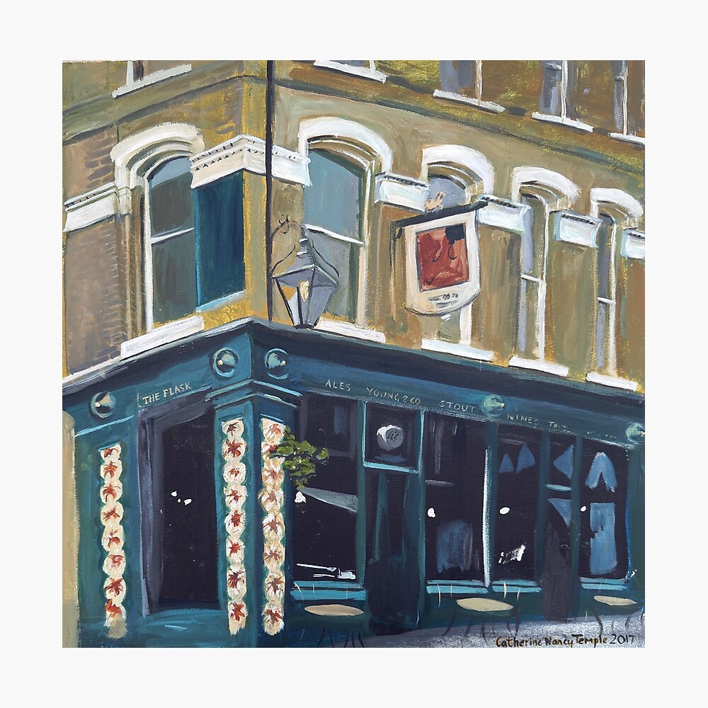 The Flask, Flask Walk, Hampstead by Catherine Temple