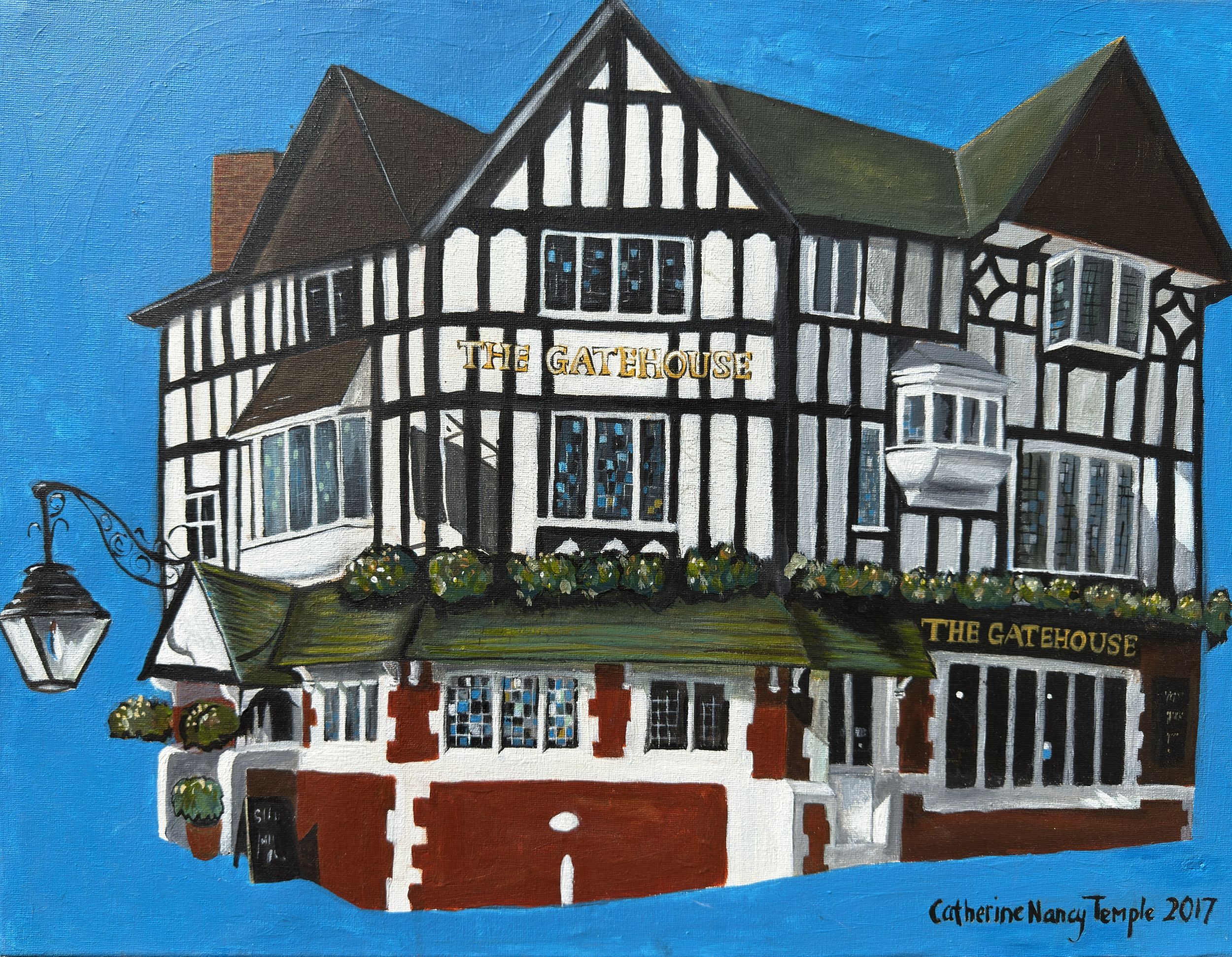 The Gatehouse, Highgate Village by Catherine Temple