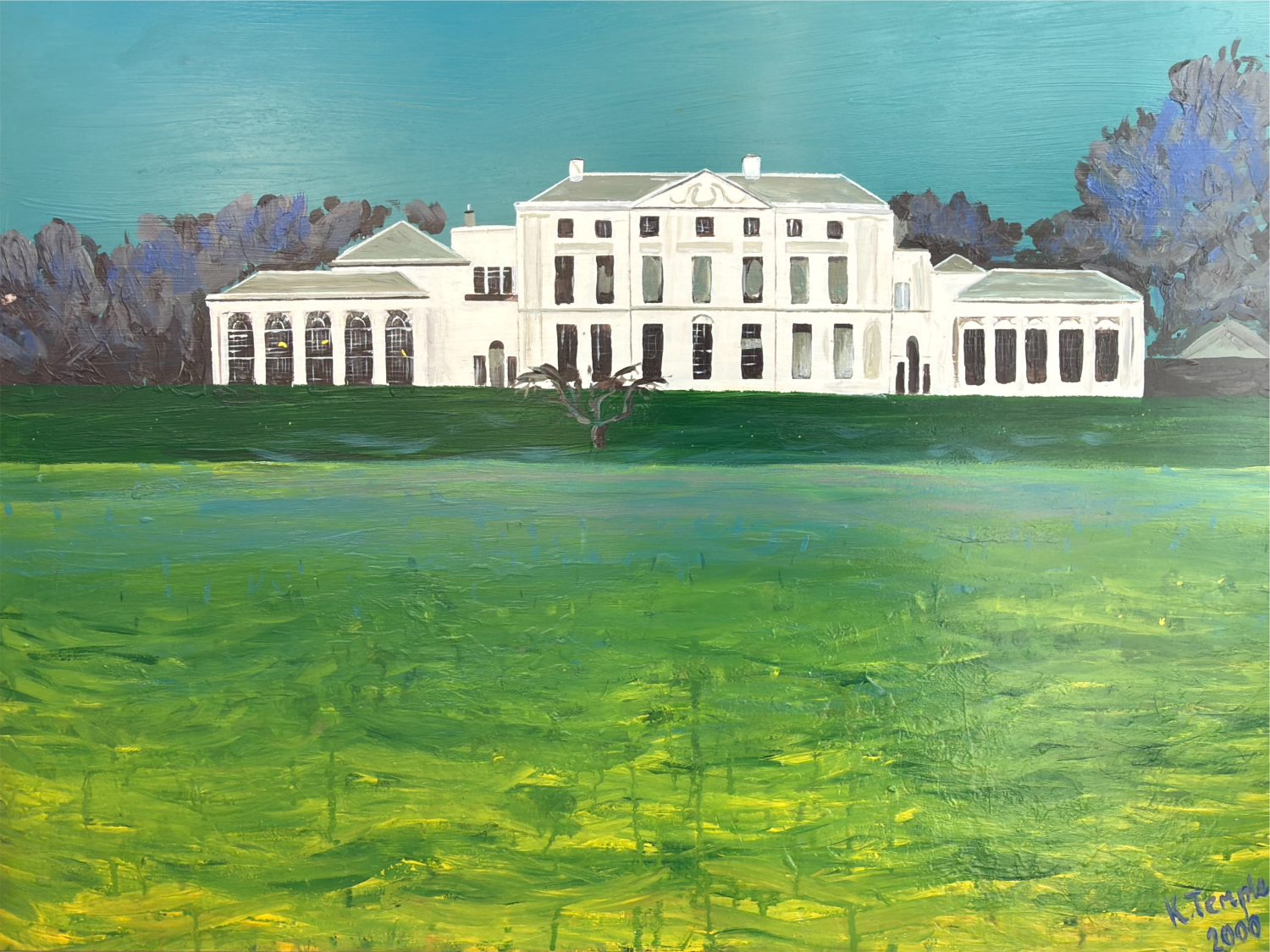 Kenwood House, Hampstead Heath, vibrant by Catherine Temple
